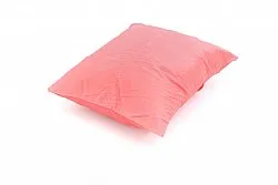 Zijdefluweel-Kussen (roze) (kussensloop) 45 x 45 cm