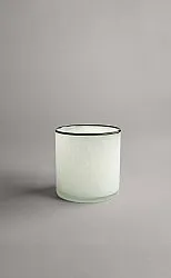 Kandelaar M - Harmony (wit/donkergroen)