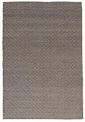 Wollen-vloerkleed - Varella (zwart/wit)