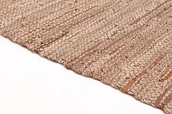 Hennep vloerkleed - Alamar (beige/bruin)