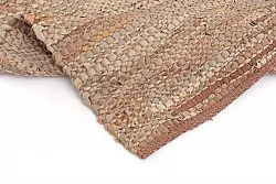 Hennep vloerkleed - Alamar (beige/bruin)