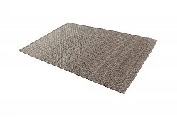 Wollen-vloerkleed - Varella (zwart/wit)