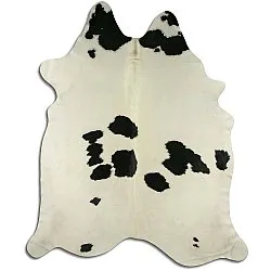 Koeienhuid - Zwart/wit 08