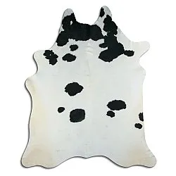 Koeienhuid - Zwart/wit 651