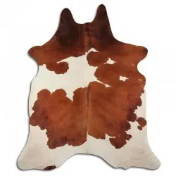 Koeienhuid - Bruin/wit 1081