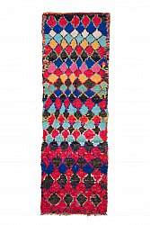 Marokkaanse Berber tapijt Boucherouite 315 x 100 cm