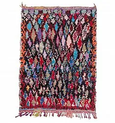 Marokkaanse Berber tapijt Boucherouite 185 x 125 cm