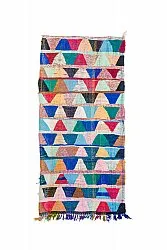 Marokkaanse Berber tapijt Boucherouite 140 x 290 cm
