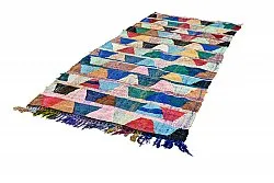 Marokkaanse Berber tapijt Boucherouite 140 x 290 cm