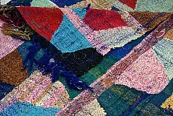 Marokkaanse Berber tapijt Boucherouite 140 x 290 cm