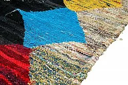 Marokkaanse Berber tapijt Boucherouite 140 x 270 cm