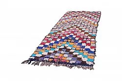 Marokkaanse Berber tapijt Boucherouite 275 x 110 cm