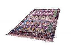 Marokkaanse Berber tapijt Boucherouite 270 x 145 cm