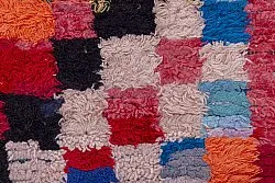Marokkaanse Berber tapijt Boucherouite 240 x 140 cm