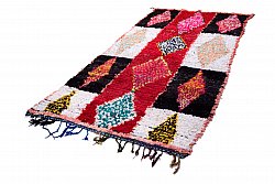 Marokkaanse Berber tapijt Boucherouite 345 x 150 cm