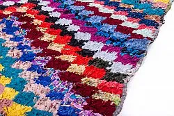 Marokkaanse Berber tapijt Boucherouite 245 x 125 cm