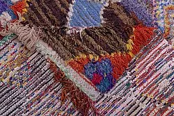 Marokkaanse Berber tapijt Boucherouite 285 x 145 cm