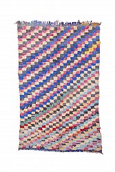 Marokkaanse Berber tapijt Boucherouite 230 x 145 cm