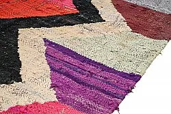 Marokkaanse Berber tapijt Boucherouite 135 x 245 cm