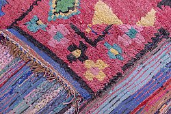 Marokkaanse Berber tapijt Boucherouite 225 x 135 cm
