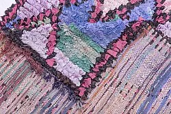 Marokkaanse Berber tapijt Boucherouite 245 x 100 cm
