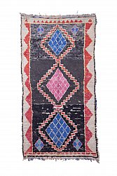 Marokkaanse Berber tapijt Boucherouite 280 x 145 cm