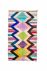 Marokkaanse Berber tapijt Boucherouite 155 x 260 cm