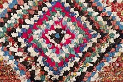 Marokkaanse Berber tapijt Boucherouite 205 x 100 cm