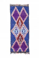 Marokkaanse Berber tapijt Boucherouite 235 x 90 cm