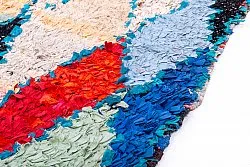Marokkaanse Berber tapijt Boucherouite 200 x 130 cm