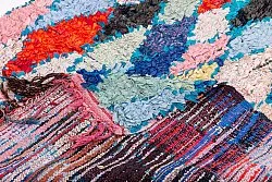 Marokkaanse Berber tapijt Boucherouite 200 x 130 cm