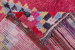 Marokkaanse Berber tapijt Boucherouite 270 x 140 cm