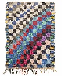 Marokkaanse Berber tapijt Boucherouite 225 x 155 cm