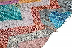 Marokkaanse Berber tapijt Boucherouite 135 x 260 cm