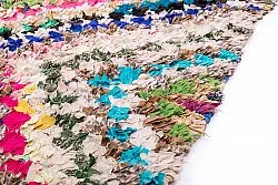 Marokkaanse Berber tapijt Boucherouite 265 x 140 cm