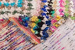 Marokkaanse Berber tapijt Boucherouite 265 x 140 cm