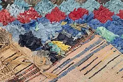 Marokkaanse Berber tapijt Boucherouite 225 x 155 cm