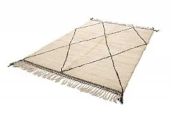 Kelim Marokkaanse Berber tapijt Beni Ouarain 165 x 260 cm