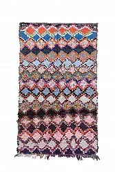 Marokkaanse Berber tapijt Boucherouite 220 x 130 cm