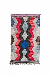 Marokkaanse Berber tapijt Boucherouite 135 x 225 cm