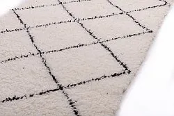 Kelim Marokkaanse Berber tapijt Beni Ouarain 305 x 85 cm