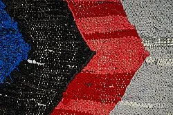 Marokkaanse Berber tapijt Boucherouite 135 x 225 cm