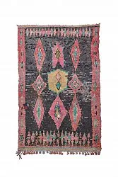 Marokkaanse Berber tapijt Boucherouite 240 x 155 cm
