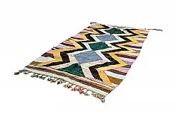 Marokkaanse Berber tapijt Boucherouite 135 x 260 cm