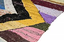 Marokkaanse Berber tapijt Boucherouite 135 x 260 cm