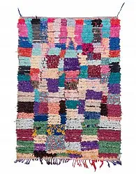 Marokkaanse Berber tapijt Boucherouite 210 x 150 cm