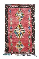 Marokkaanse Berber tapijt Boucherouite 270 x 170 cm