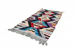 Marokkaanse Berber tapijt Boucherouite 140 x 290 cm