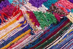 Marokkaanse Berber tapijt Boucherouite 210 x 150 cm