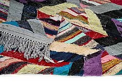 Marokkaanse Berber tapijt Boucherouite 140 x 290 cm